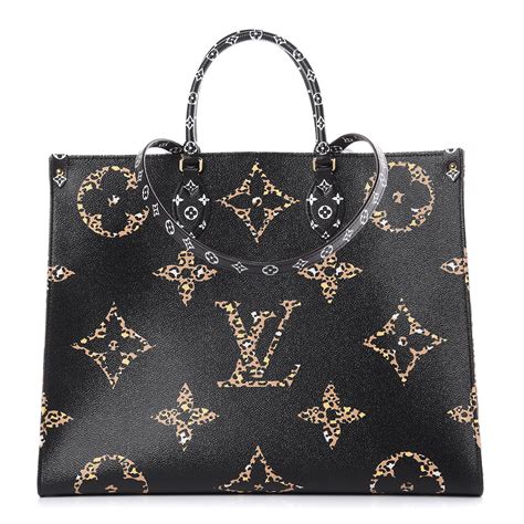 lv onthego jungle|All the Bags from Louis Vuitton's Monogram Jungle Collection.